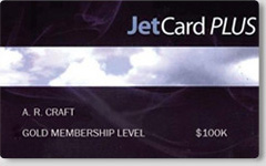 JetCard PLUS membership card
